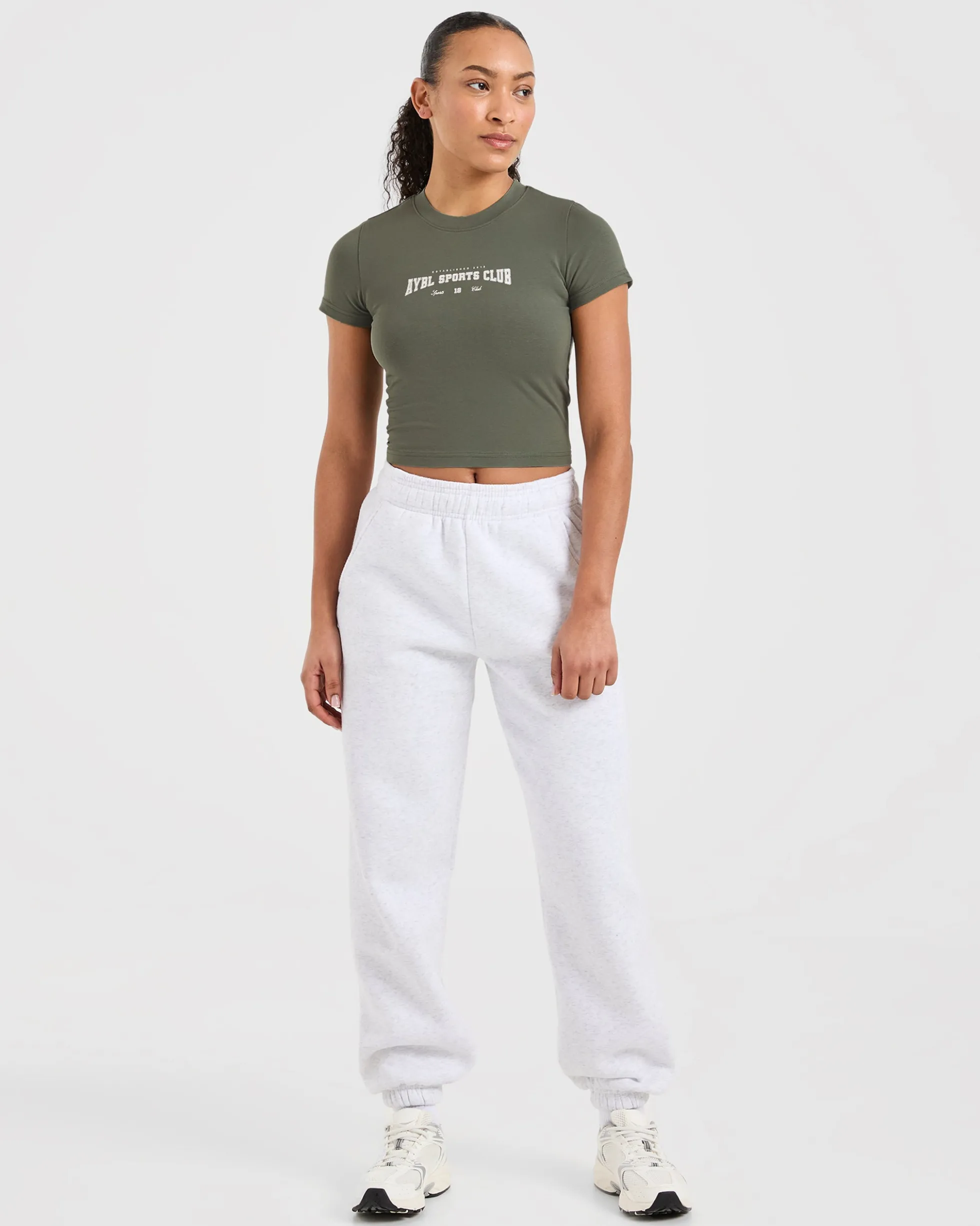 Sports Club Varsity Baby Tee