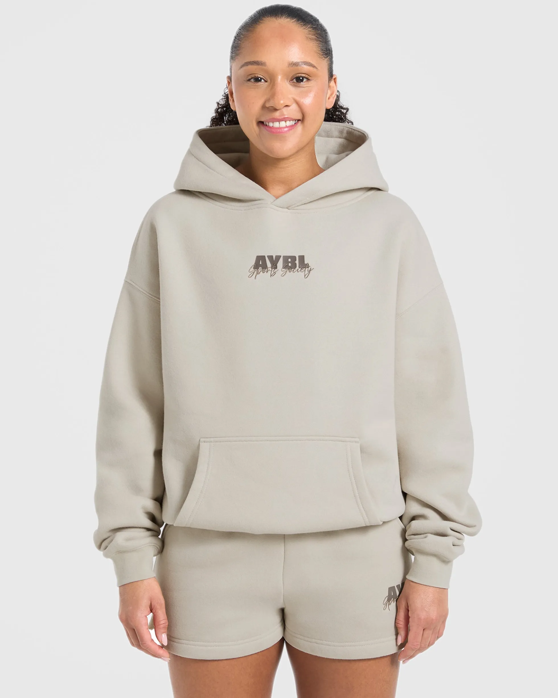 Sports Society Oversized Hoodie