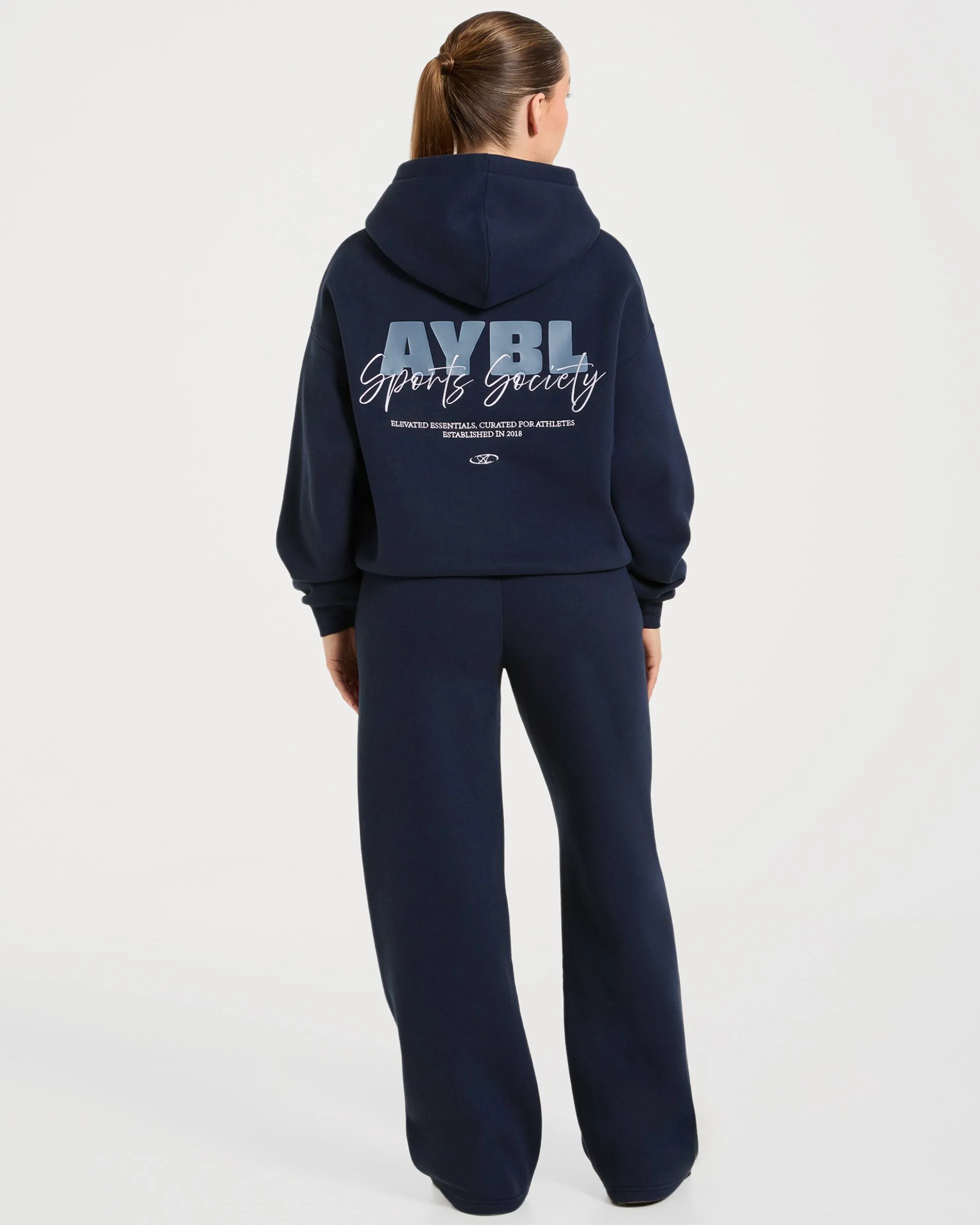 Sports Society Oversized Straight Leg Joggers