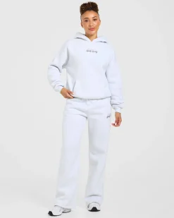 Sports Society Oversized Straight Leg Joggers