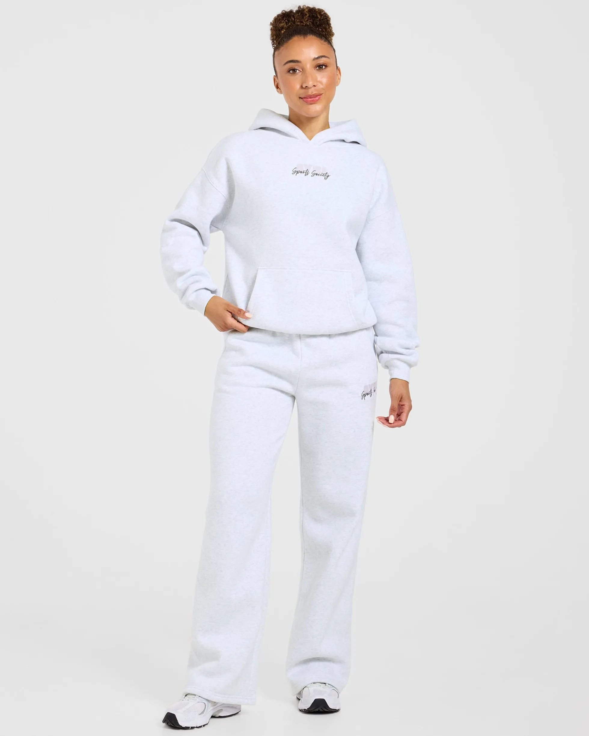 Sports Society Oversized Straight Leg Joggers