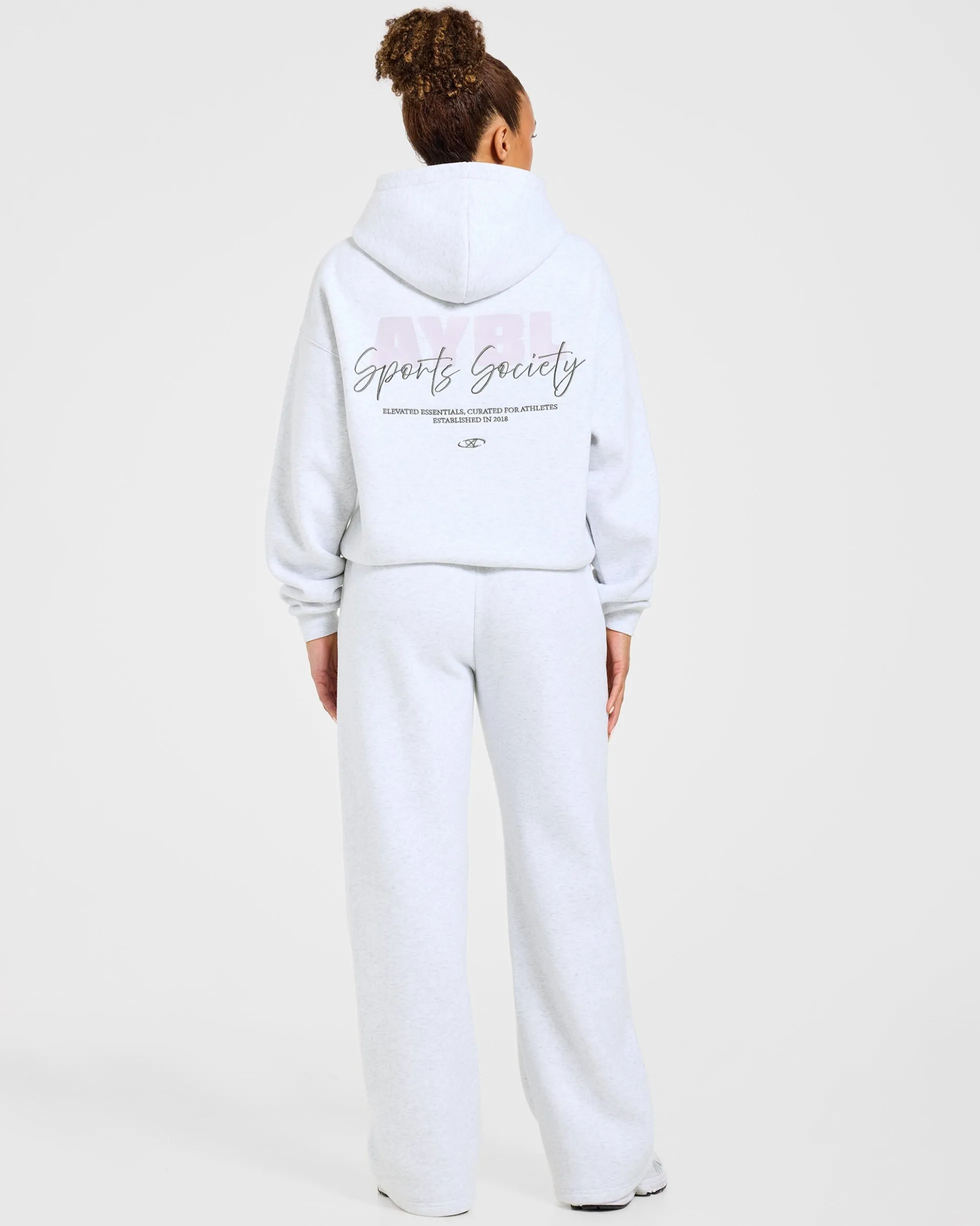 Sports Society Oversized Straight Leg Joggers