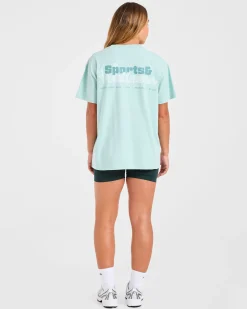 Sports Wellness Oversized T Shirt