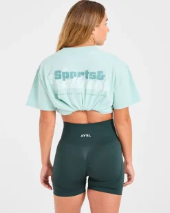 Sports Wellness Oversized T Shirt