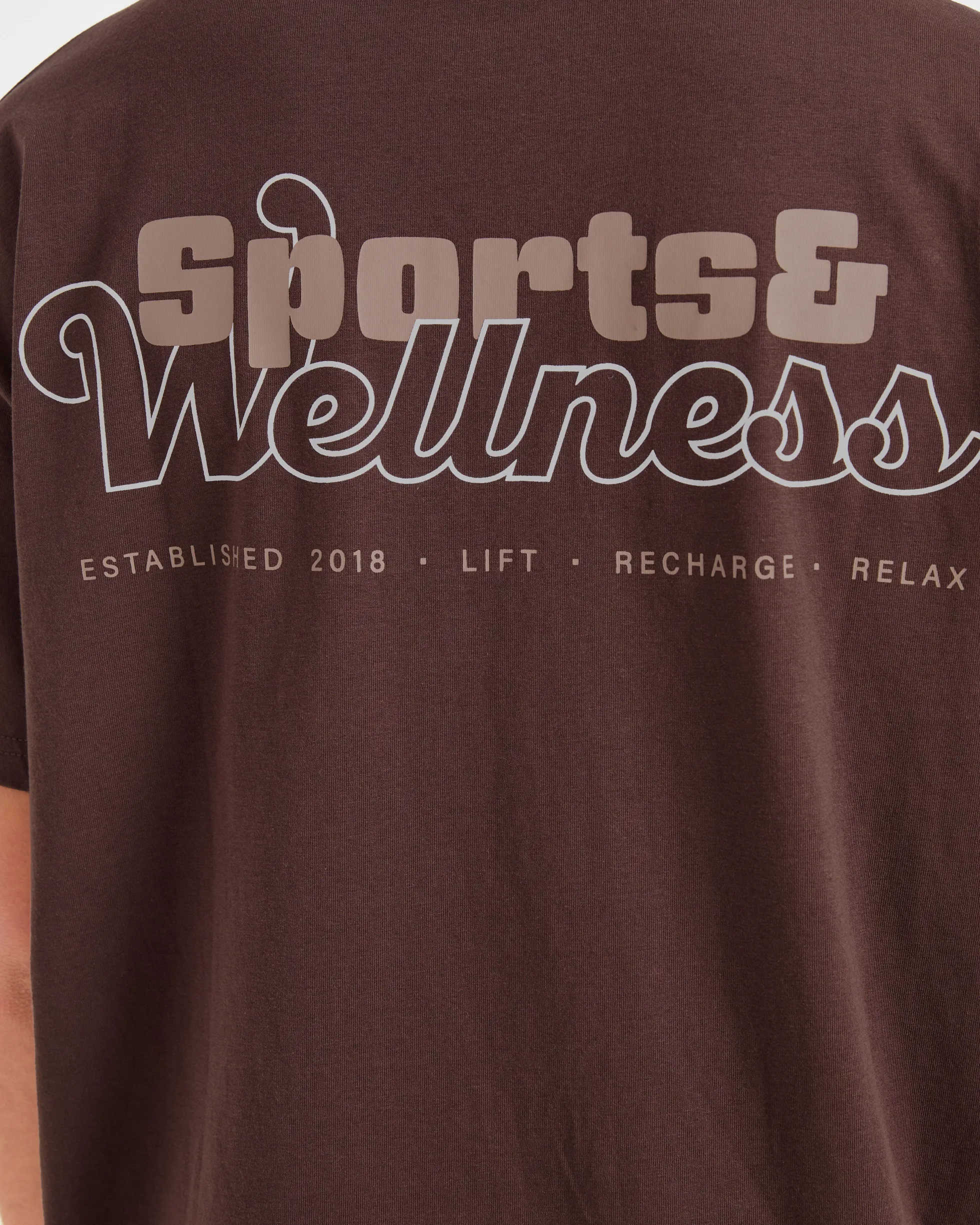 Sports Wellness Oversized T Shirt