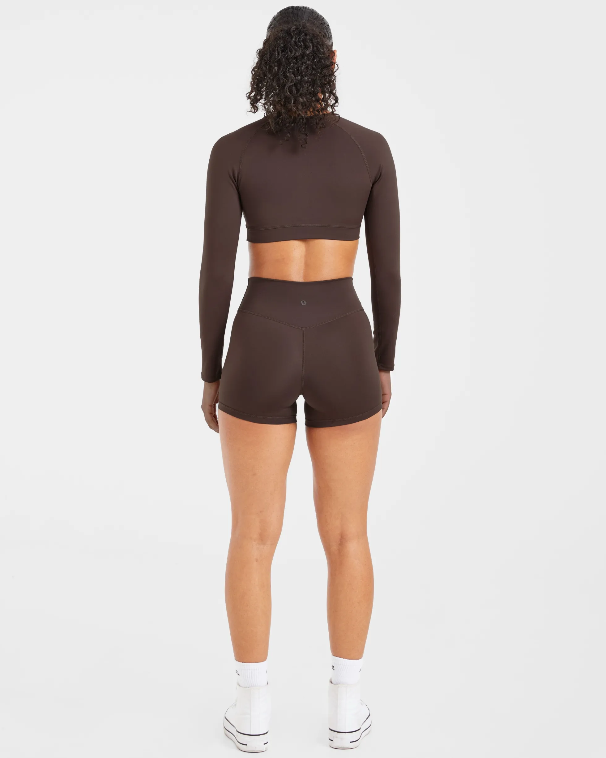 Staple Long Sleeve Crop Top