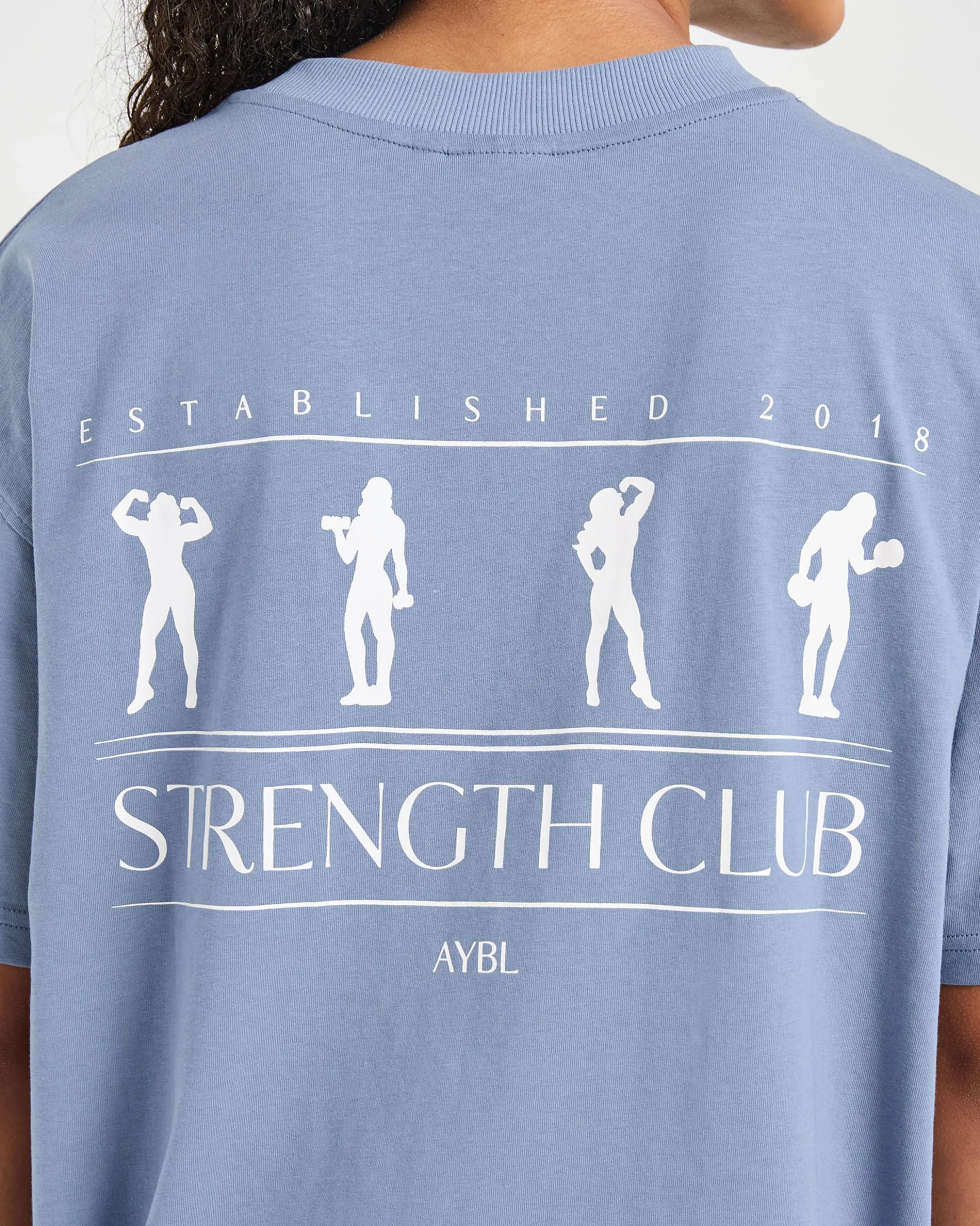 Strength Club Oversized T Shirt