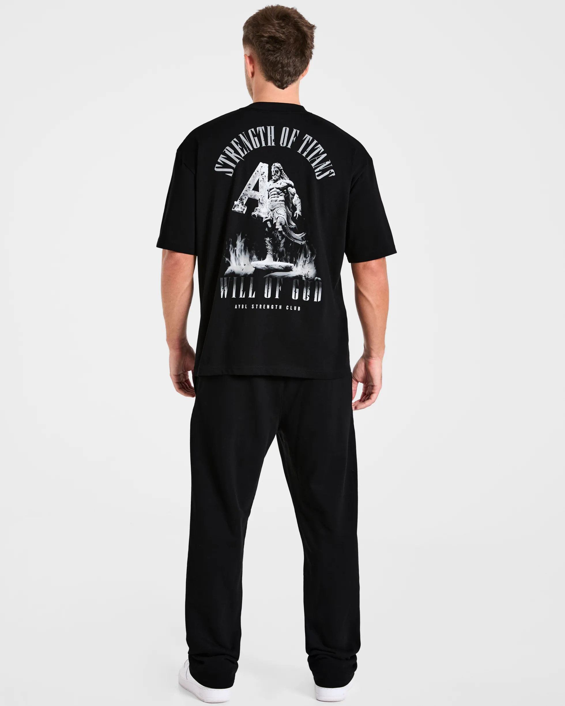 Strength Of Titans Oversized T Shirt