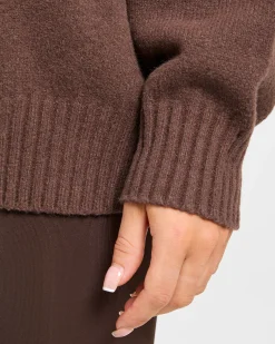 Varsity Oversized Knitted Sweater