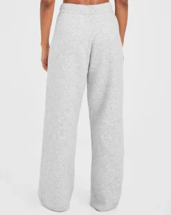Varsity Oversized Knitted Joggers