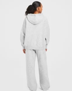 Varsity Oversized Knitted Joggers